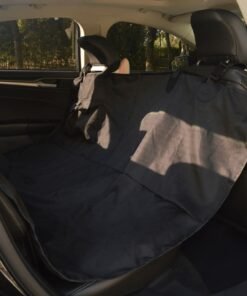 Housse de siège auto pour animaux 148 x 142 cm Noir