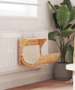 Lit pour chats avec coussin Jacinthe d'eau 37 x 20 x 20 cm