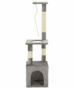 Alternative view of Arbre à chat avec griffoirs en sisal 109 cm Gris