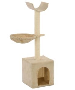 Arbre à chat avec griffoirs en sisal 105 cm Beige