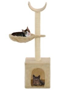 Alternative view of Arbre à chat avec griffoirs en sisal 105 cm Beige