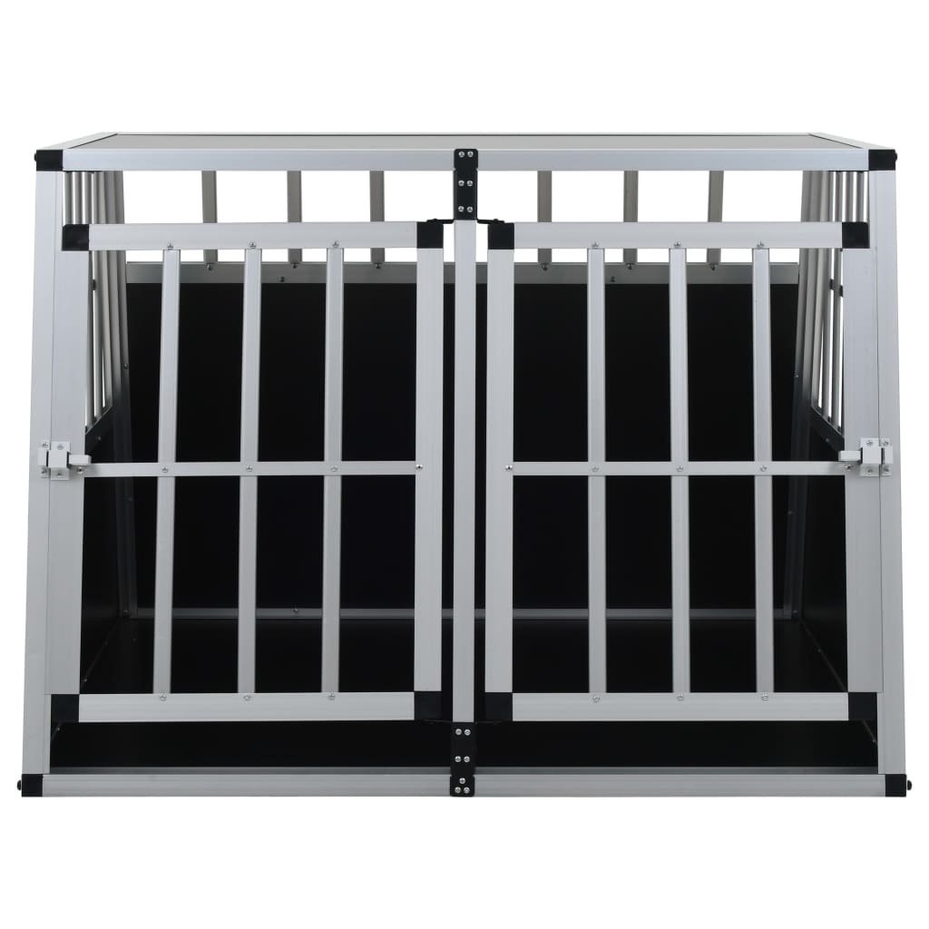 Cage pour chien à double porte 94 x 88 x 69 cm – Image 3