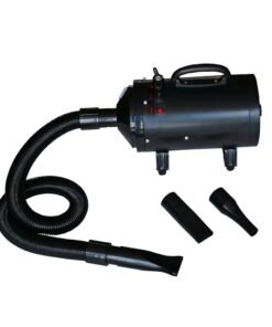 Sèche-cheveux pour chien avec 3 buses Noir 2400 W
