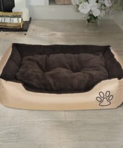 Alternative view of Lit chaud pour chiens avec coussin rembourré Taille XL
