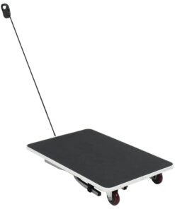 Alternative view of Table de toilettage pour chien portable avec roulettes