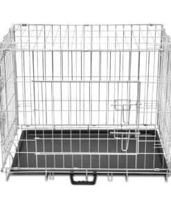 Alternative view of Cage métallique et pliable pour chiens M