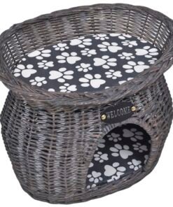 Arbre/maison à chat avec coussin Saule