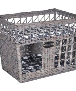 Arbre/maison/lit à chat avec coussin Saule Carré