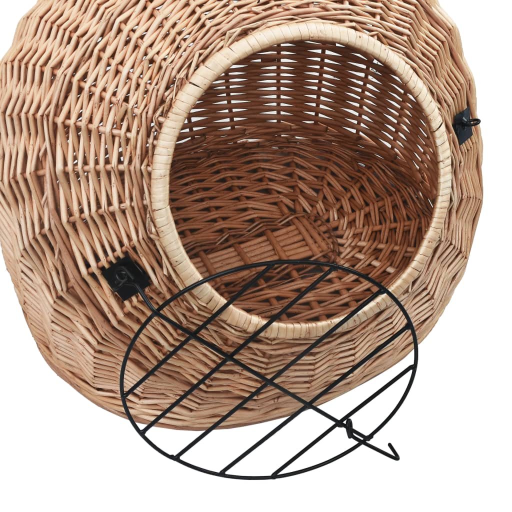 Cage de transport pour chats 50x42x40 cm Saule naturel – Image 5