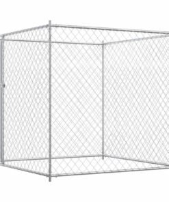 Alternative view of Chenil d'extérieur pour chiens 193x193x185 cm