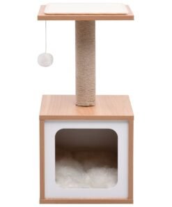 Alternative view of Arbre à chat avec tapis à gratter en sisal 62 cm