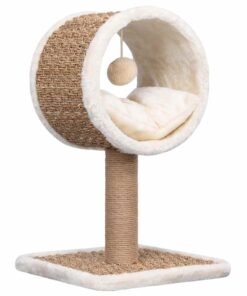 Alternative view of Arbre à chat et tunnel supérieur et jouet 56 cm Herbiers marins