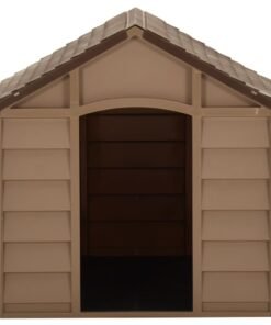 Alternative view of Niche pour chiens Marron 71x71,5x68 cm PP