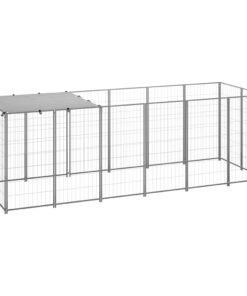 Alternative view of Chenil Argenté 330x110x110 cm Acier