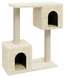 Alternative view of Arbre à chat avec griffoirs en sisal Crème 60 cm