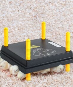 Plaque chauffante pour poussins et canetons 25x25 cm