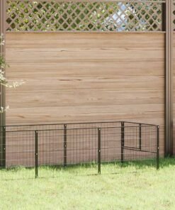 Chenil Noir 7 m² Acier