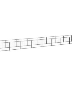 Alternative view of Chenil Noir 8 m² Acier
