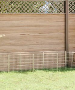 Chenil Argenté 3 m² Acier