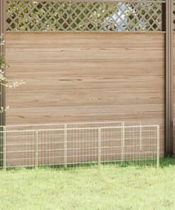 Chenil Argenté 4 m² Acier