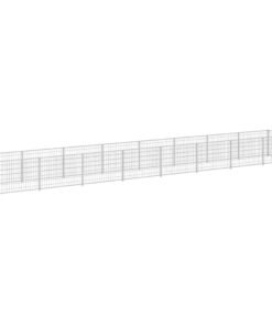 Alternative view of Chenil Argenté 8 m² Acier