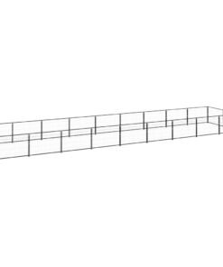 Alternative view of Chenil Noir 18 m² Acier