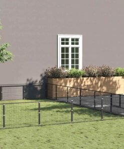 Chenil Noir 54 m² Acier