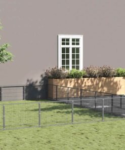 Chenil Argenté 54 m² Acier