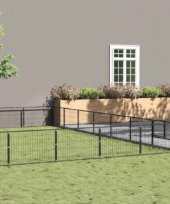 Chenil Noir 56 m² Acier