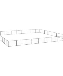 Alternative view of Chenil Noir 81 m² Acier