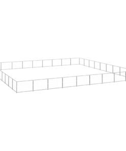 Alternative view of Chenil Argenté 81 m² Acier