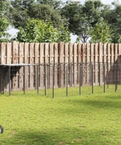 Chenil Noir 8,47 m² Acier