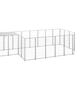 Chenil Argenté 8,47 m² Acier