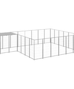 Chenil Argenté 12,1 m² Acier