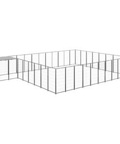 Alternative view of Chenil Noir 25,41 m² Acier