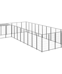 Alternative view of Chenil Noir 13,31 m² Acier