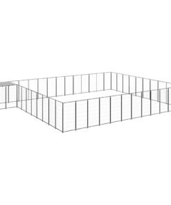 Alternative view of Chenil Noir 37,51 m² Acier