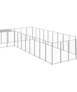 Alternative view of Chenil Argenté 13,31 m² Acier