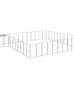 Chenil Argenté 31,46 m² Acier