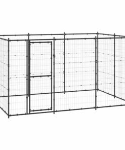 Alternative view of Chenil extérieur Acier 7,26 m²