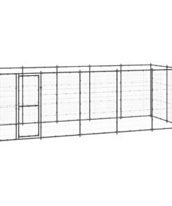Alternative view of Chenil extérieur Acier 12,1 m²
