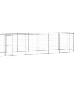 Alternative view of Chenil extérieur Acier galvanisé avec toit 16,94 m²