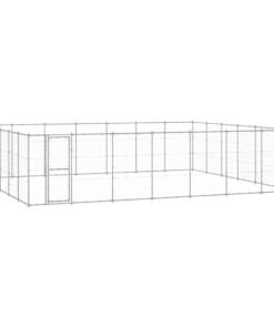 Chenil extérieur Acier galvanisé 50,82 m²