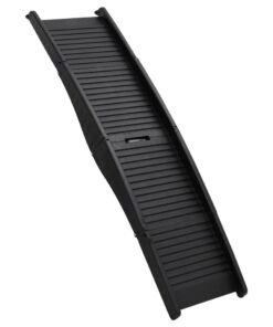 Alternative view of Rampe pliable pour chien Noir 153x40x12,5 cm Plastique