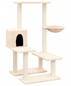 Alternative view of Arbre à chat avec griffoirs en sisal Crème 94,5 cm