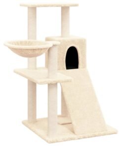 Alternative view of Arbre à chat avec griffoirs en sisal Crème 82 cm