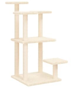 Alternative view of Arbres à chat avec plates-formes crème 98,5 cm