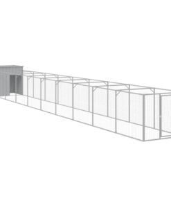 Alternative view of Niche pour chien avec cour gris clair 110x1017x110 cm